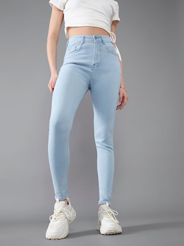 Mom Fit Sky Blue