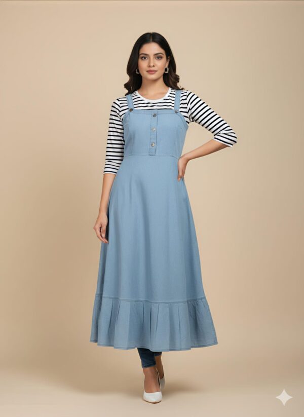 Blue Twirl Frock