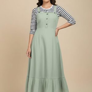 Green Twirl Frock