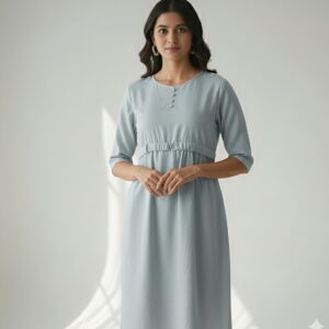 Ash Frock with belt