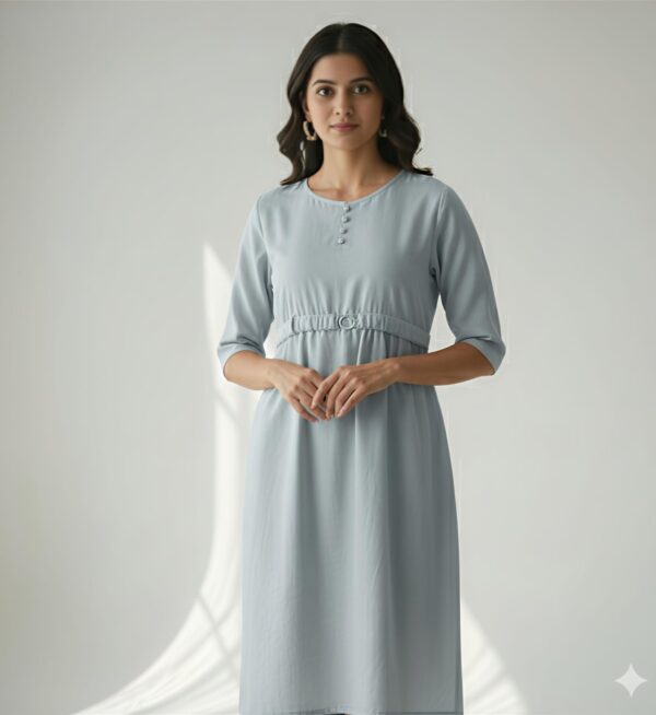 Ash Frock with belt
