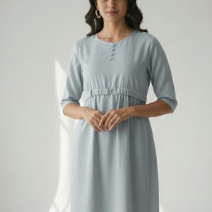 Ash Frock with belt