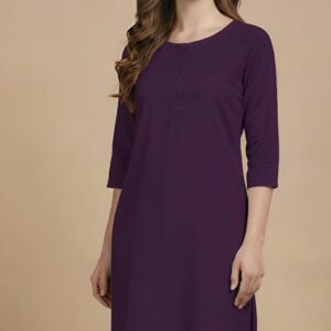plain kurti